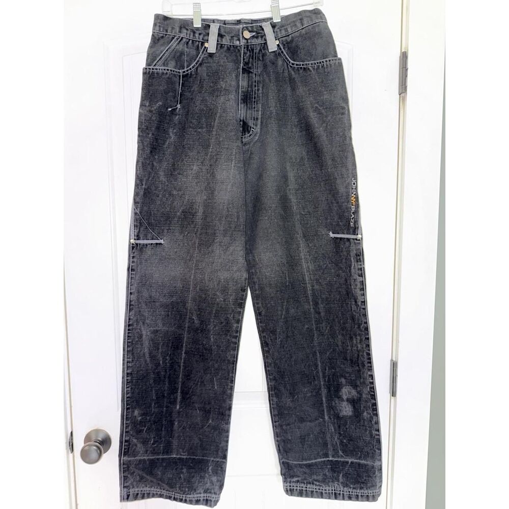 Unbranded Men's Black Jeans